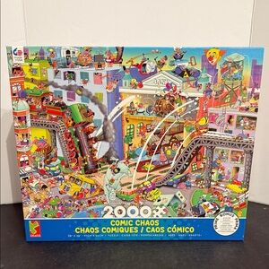 Ceaco Comic Chaos jigsaw Puzzle NEW UNOPENED